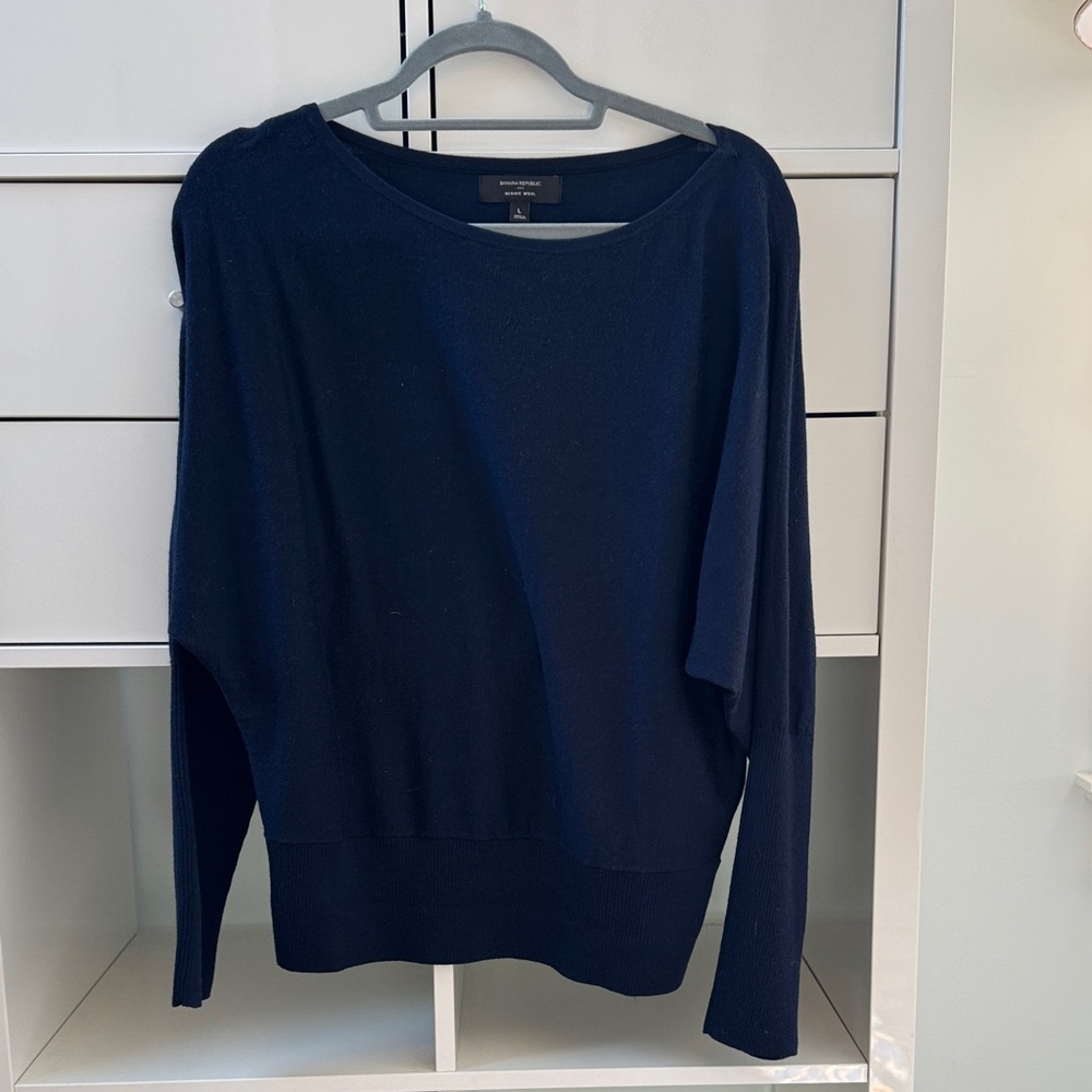 Banana Republic Women's Navy Sweater NWOT - Picture 5 of 6